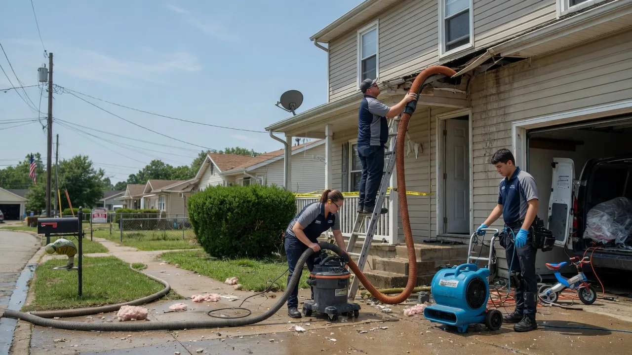 Water Damage Restoration in Stockholm, WI near me
